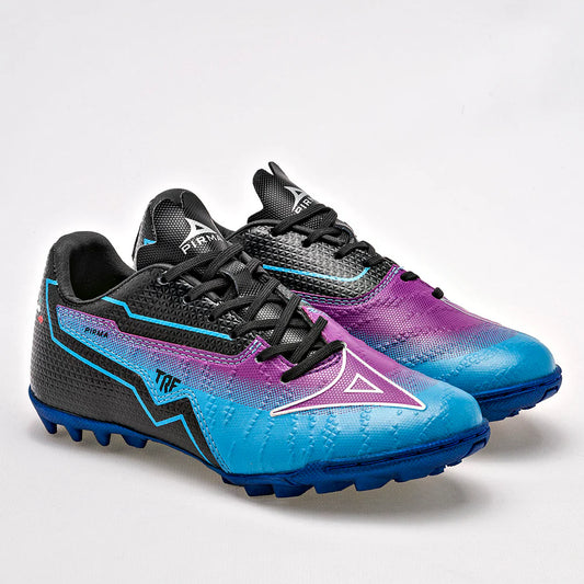 TENIS DE FUTBOL PIRMA AZUL/MENTA