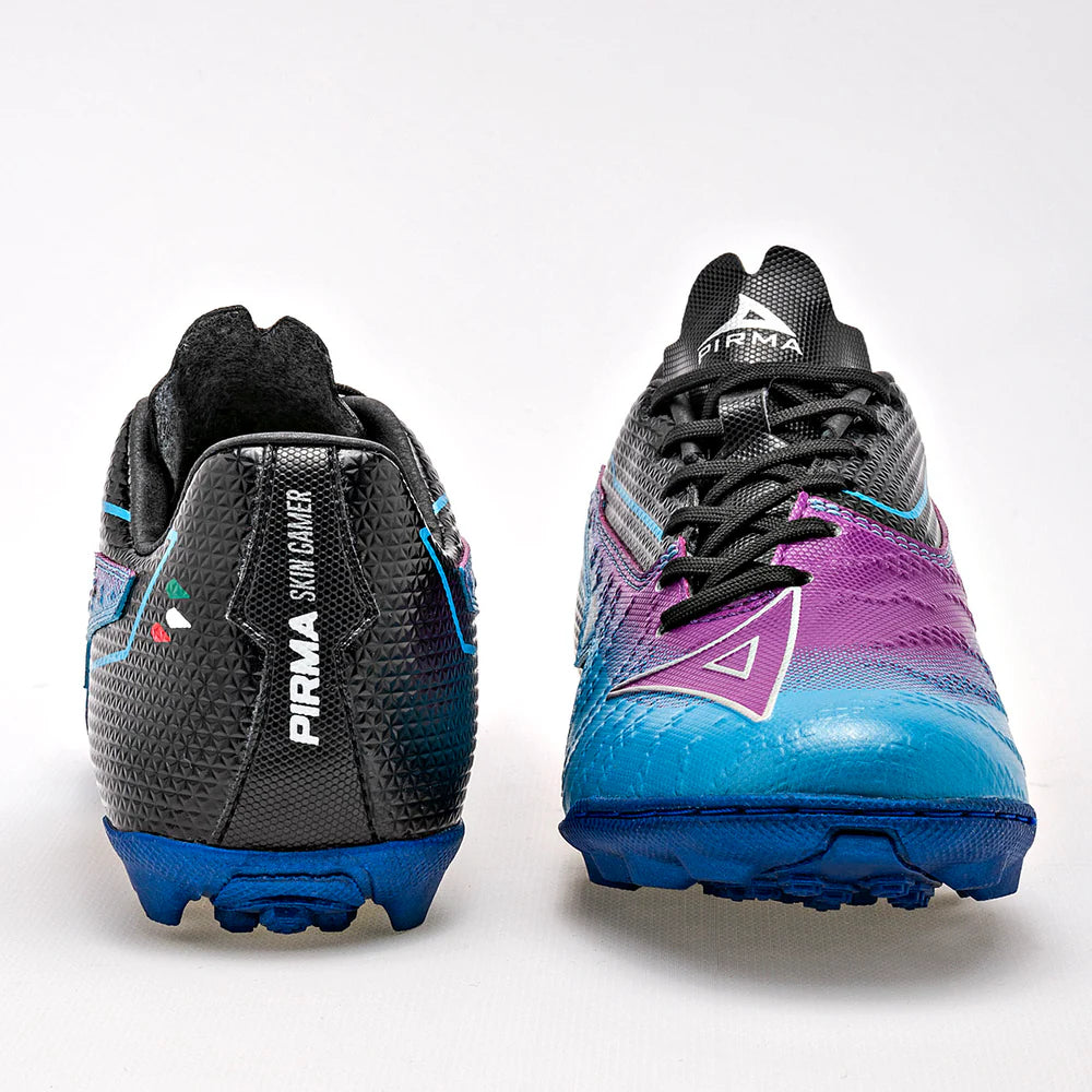 TENIS DE FUTBOL PIRMA AZUL/MENTA