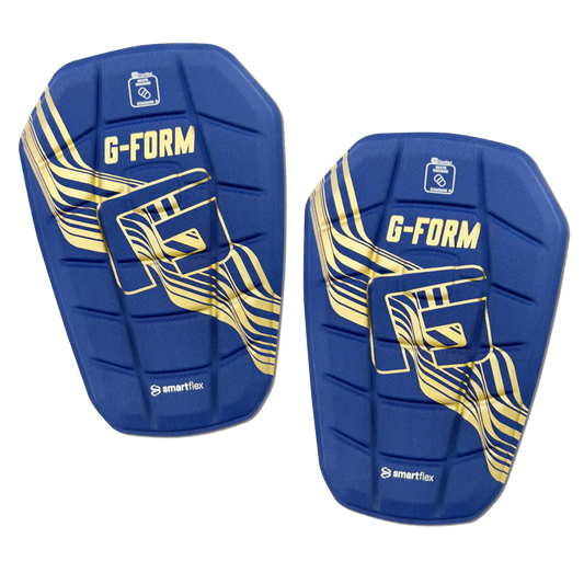 ESPINILLERAS PRO-S BLADE SHINGRD NOC-NAVY/GOLD/BLK