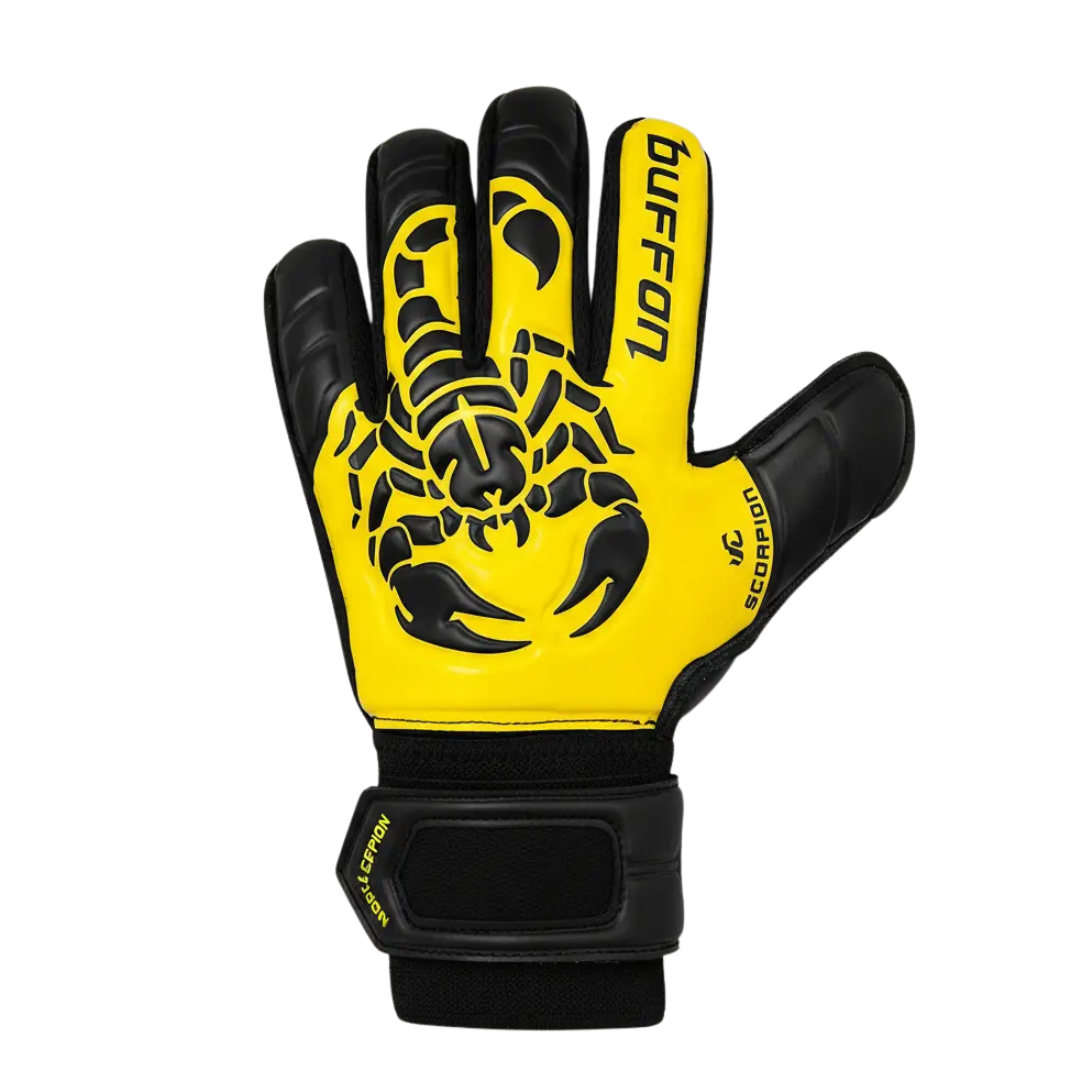 GUANTES DE PORTERO BUFFON PROTO ESCORPION AMARILLO/NEGRO/NEGRO
