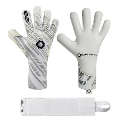 GUANTES DE PORTERO ELITE SPORT T1 WHITE
