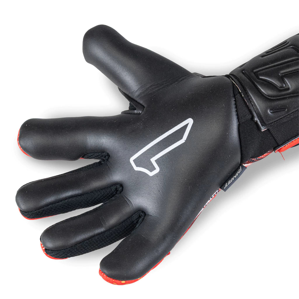 GUANTES DE PORTERO RINAT FIERA TR PRO ROJO/NEGRO/BLANCO
