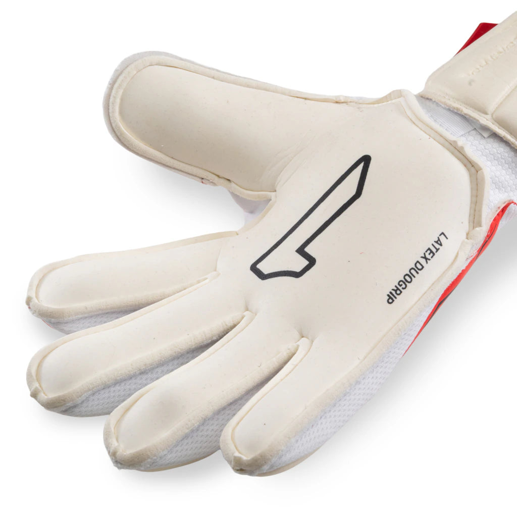 GUANTES DE PORTERO RINAT UNO PREMIERE PRO BLANCO/ROJO