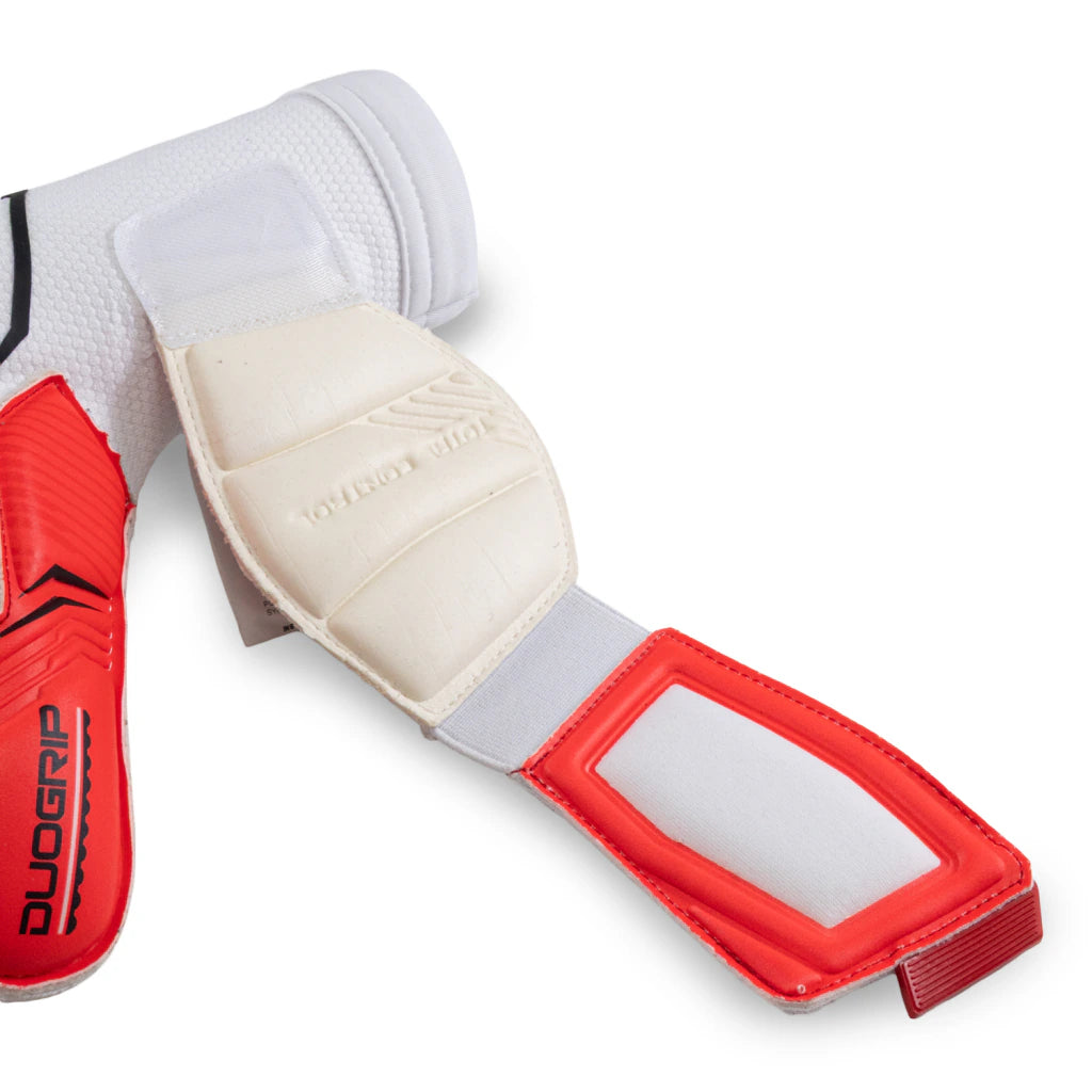 GUANTES DE PORTERO RINAT UNO PREMIERE PRO BLANCO/ROJO